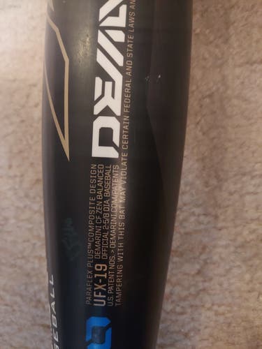 Bat Used 2019 DeMarini Composite CF Zen (-10) 19 oz 29"