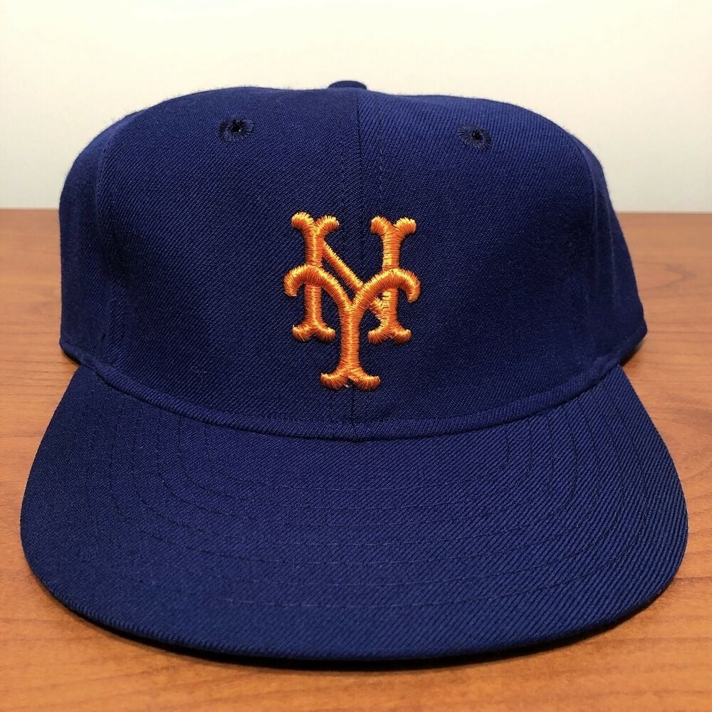 80s USA製 New York Mets 2Tone Logo Cap-