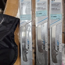 3 pairs Bauer Tuuk LS2 Steel Runners 246 fits Jr size 5 Hockey Skate with LightSpeed 2 holders