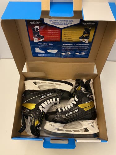 “NEW” Bauer Supreme UltraSonic, Senior Skates, Size: 8, Fit: 2