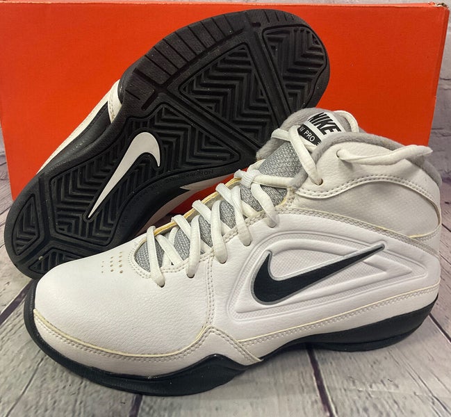 sitio paciente lava Nike Youth AV Pro 3 (GS/PS) Basketball Shoes Size 3.5Y Non-Marking  White/Black | SidelineSwap