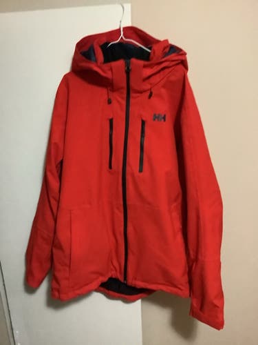 Red Used Large Helly Hansen Jacket
