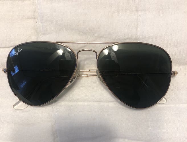 Gold Ray-ban Sunglass