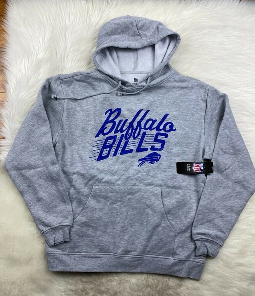 NWT men's large NFL apparel Buffalo Bills Hoodie distressed logo