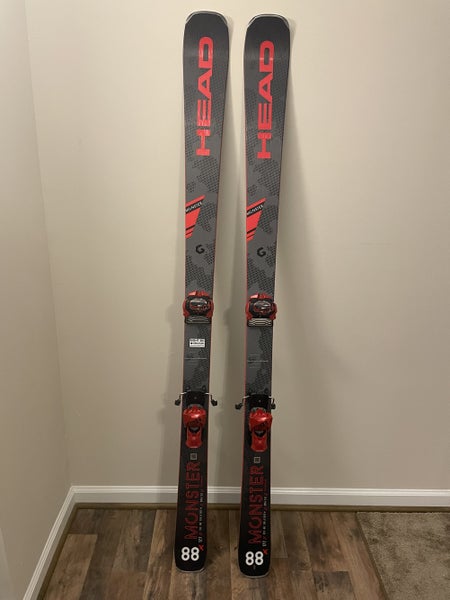 New Head Monster 88 X Skis, 177 w/Tyrolia Attack2 13 GW