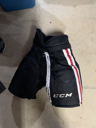 Black Senior Medium CCM Pro Stock HP35 Hockey Pants