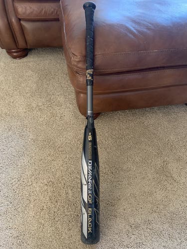 Used 2019 DeMarini Composite CF Zen Black (-5) 27 oz 32" USSSA Certified Bat