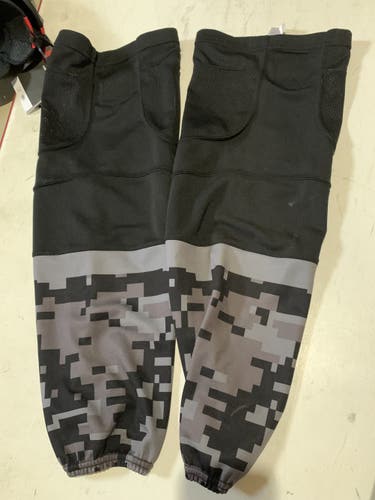 Black Senior  Pro Stock Premium Camo Socks