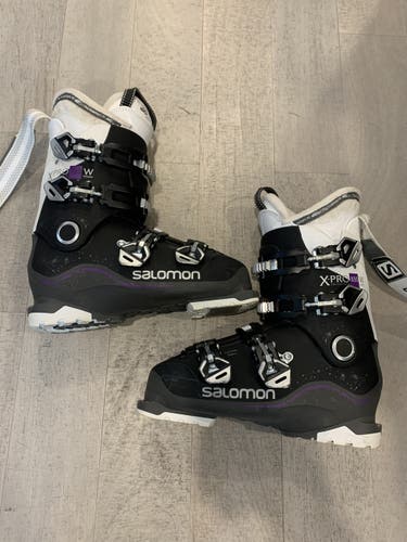 Ski Boots Used Women's Salomon All Mountain X-Pro Soft Flex