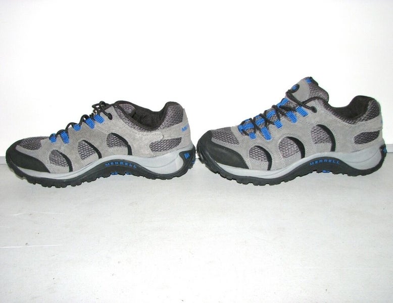 Merrell Castle Rock Apollo Men's Gray Low Lace-Up Hiking Trail Shoes Size 10 | SidelineSwap