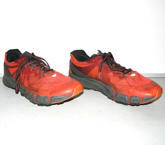Merrell Orange Agility Peak Men's Trail Jogging Running Shoes ~ Size 12