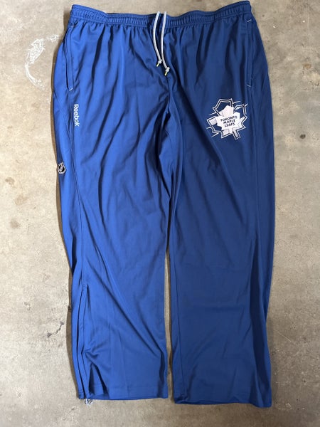 Pro Stock Toronto Maple Leafs Rink Pants, Reebok Playdry XXL, Used.
