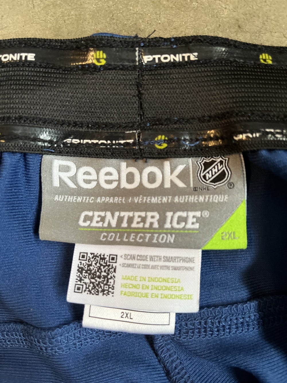 Pro Stock Reebok Rink Pants, Toronto Maple Leafs, Used, XL