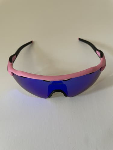 NEW Oakley Radar EV Path Sunglasses - Pink Frame w/ Blue Multilayer Lens