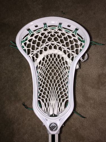 White New Attack & Midfield Strung Optik 3.0 Head