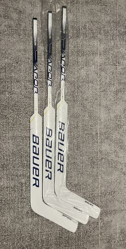 3 pack Bauer Hyperlite 27’’ goalie sticks - p31 - white/navy/red