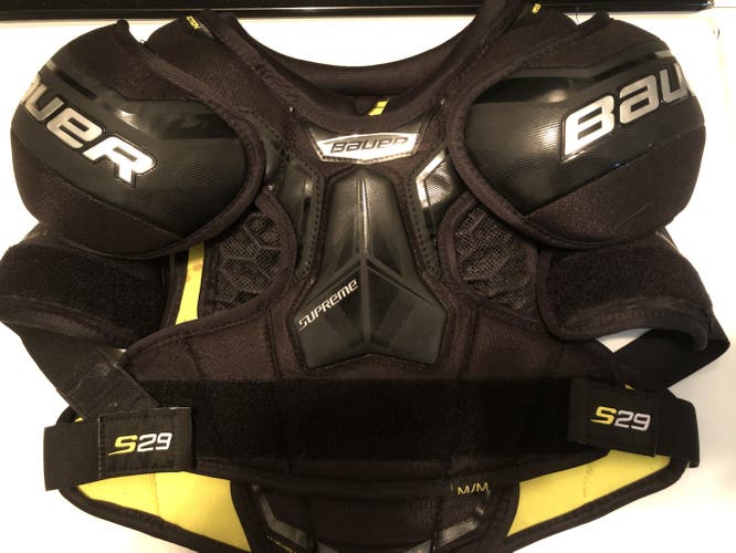 Shoulder Pads Junior Used Medium Bauer Supreme S29