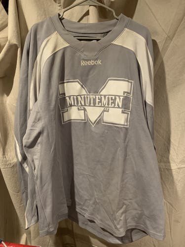 Gray Jersey Adult Unisex Used, Minutemen