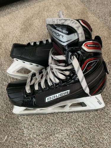 Hockey Goalie Skates Junior Used Bauer Vapor X700 Regular Width Size 6