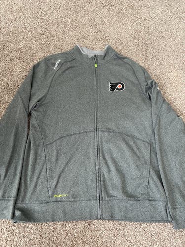 Philadelphia Flyers Reebok Full Zip - Large