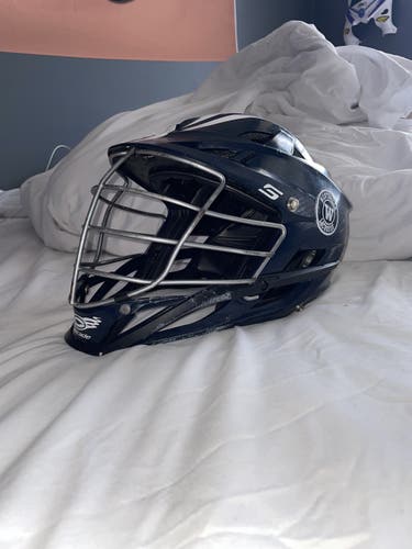 Blue Adult Player's Cascade S Helmet