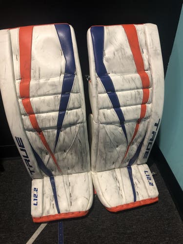 Used 35"+0.5 True Pro Return L12.2 Goalie Full Set