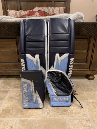 Custom Vaughn Pulse Graphic Pro Goalie Set
