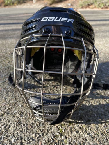 Black Small Bauer  Re-Akt 75 Helmet