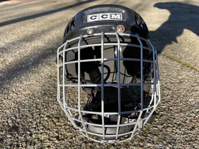 Black Large CCM Tacks 652 Helmet