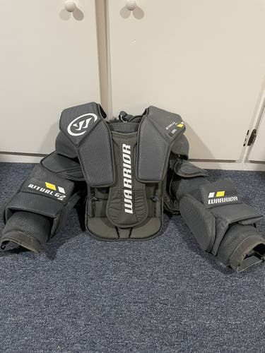 Used Senior Small Warrior  Ritual G2 Goalie Chest Protector