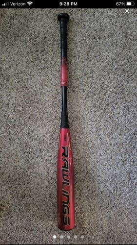 Used High School/College BBCOR Certified 2020 Rawlings Composite Quatro Pro Bat (-3) 28 oz 31"