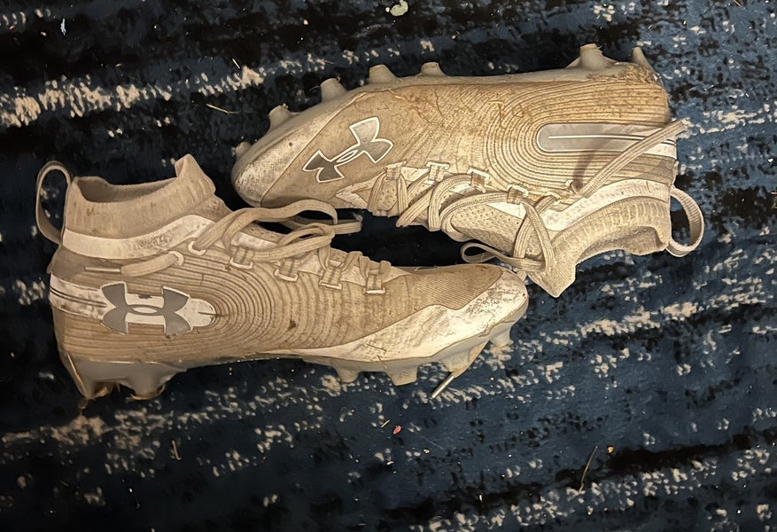 White Size 9.5 (Women's 10.5) Under Armour Spotlight