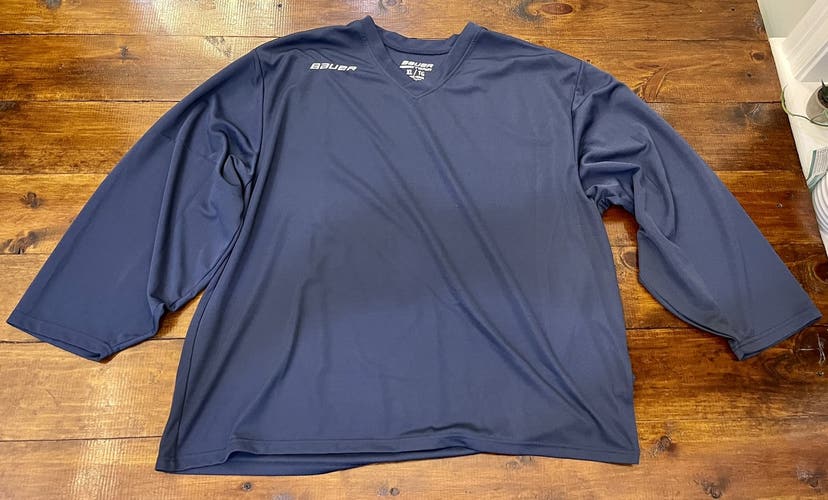 Bauer Flex Practice Jersey Navy Blue Senior Size XL