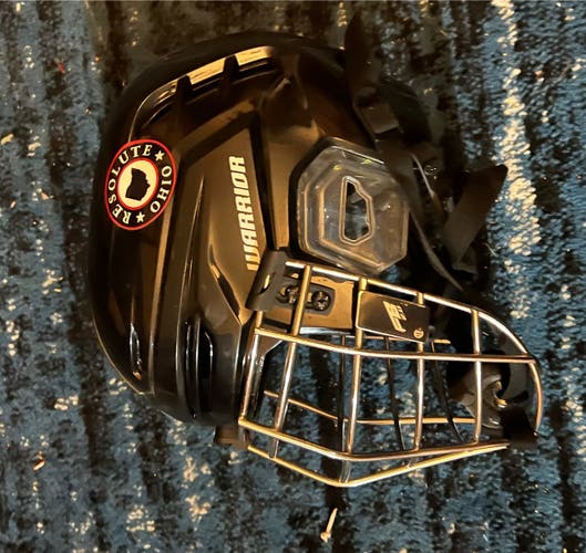 Black Adult Player's Warrior PX2 Fatboy Helmet Helmet