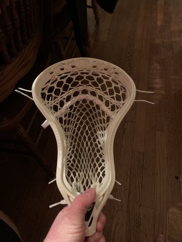 White Used Warrior Evo 5 strung