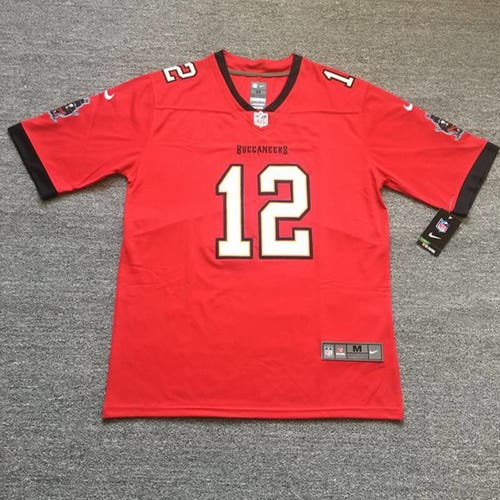 Tome brady football jersey Red Jersey Adult Men's New XL Nike