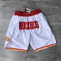 rockets shorts White Shorts New Men's Adult XL