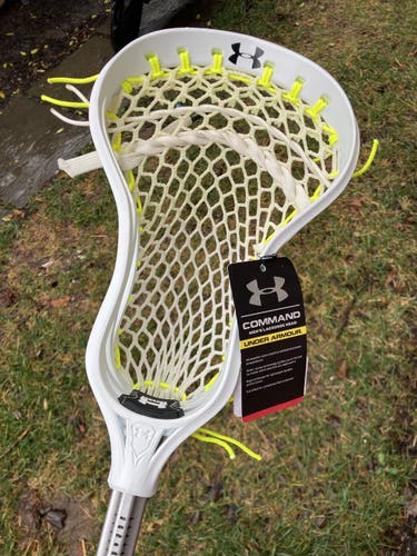 Under Armour Command Lacrosse Head W/STX Sci-Ti Shaft