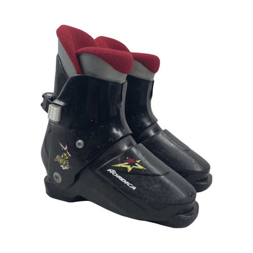 Used Nordica Superstar 215 Mp - J03 Boys Downhill Ski Boots