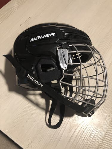 Used Bauer Hockey Helmet - Black - adult
