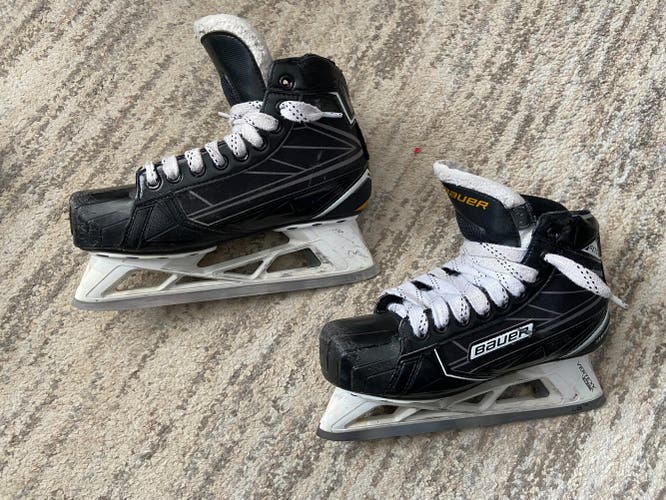 Hockey Goalie Skates Used Bauer Supreme S170 Regular Width Adult Size 5