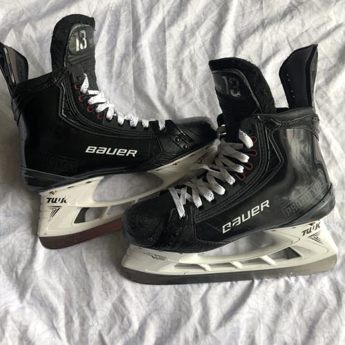 Rare Bauer Vapor Prototype Hyperlite Skates Size 8 3/4 E Width