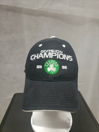 Boston Celtics 2009 Division Champions Adidas Strapback Hat NBA