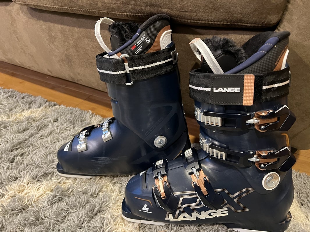 Used Lange RX-80 L.V. 260 MP - M08 - W09 Women's Downhill Ski Boots Women's  Downhill Ski Boots