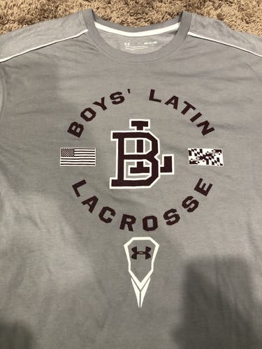 Boys Latin Lacrosse short sleeve tee - size adult small