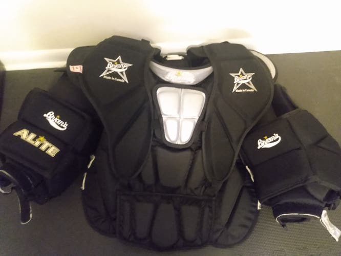 Brian's ALite chest and arm protector