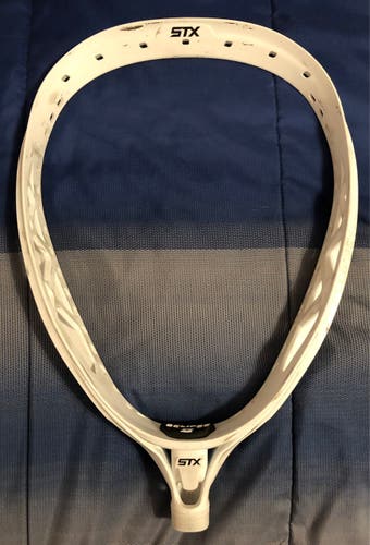 White Unstrung Eclipse 2 Lacrosse Goalie Head