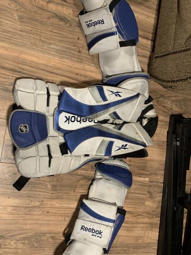 White Senior 36" Regular Ritual G3 Pro Goalie Full Set