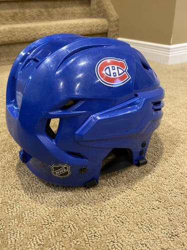 Pro Stock Bauer Reakt Helmet Montreal Canadiens Medium
