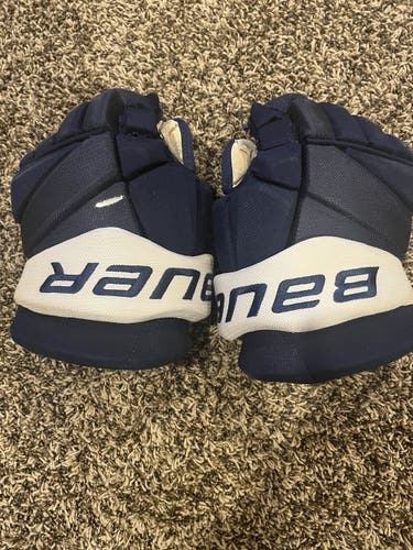 Blue Senior Bauer 14"  Vapor Team Gloves